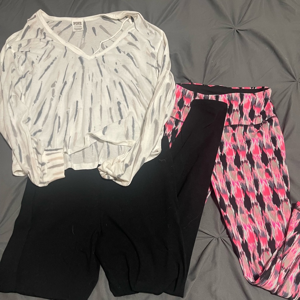 VS bundle Stylish Black and Pink Patterned Women's bundle